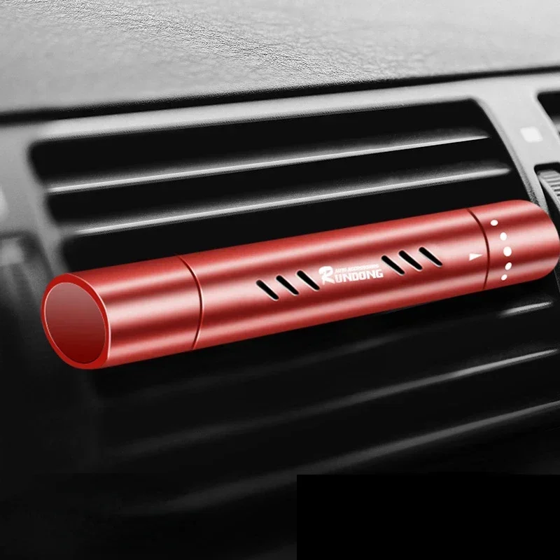Solid Perfume Car Air Freshener Decoration Fragrances Balm Deodorant Home Aromatherapy Propeller Rotating Diffuser 1pc