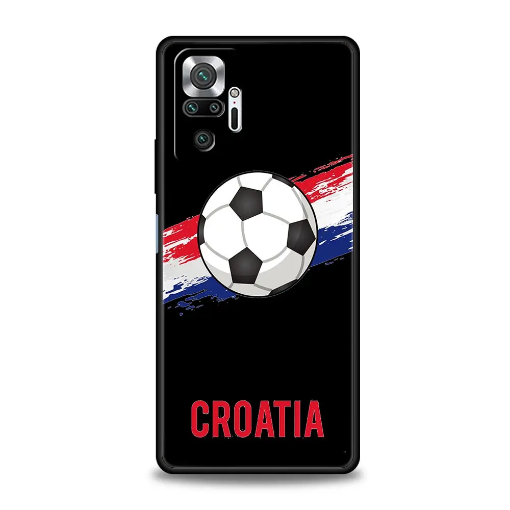 Morocco Soccer Theme Phone Case - Stylish Football Design Cover