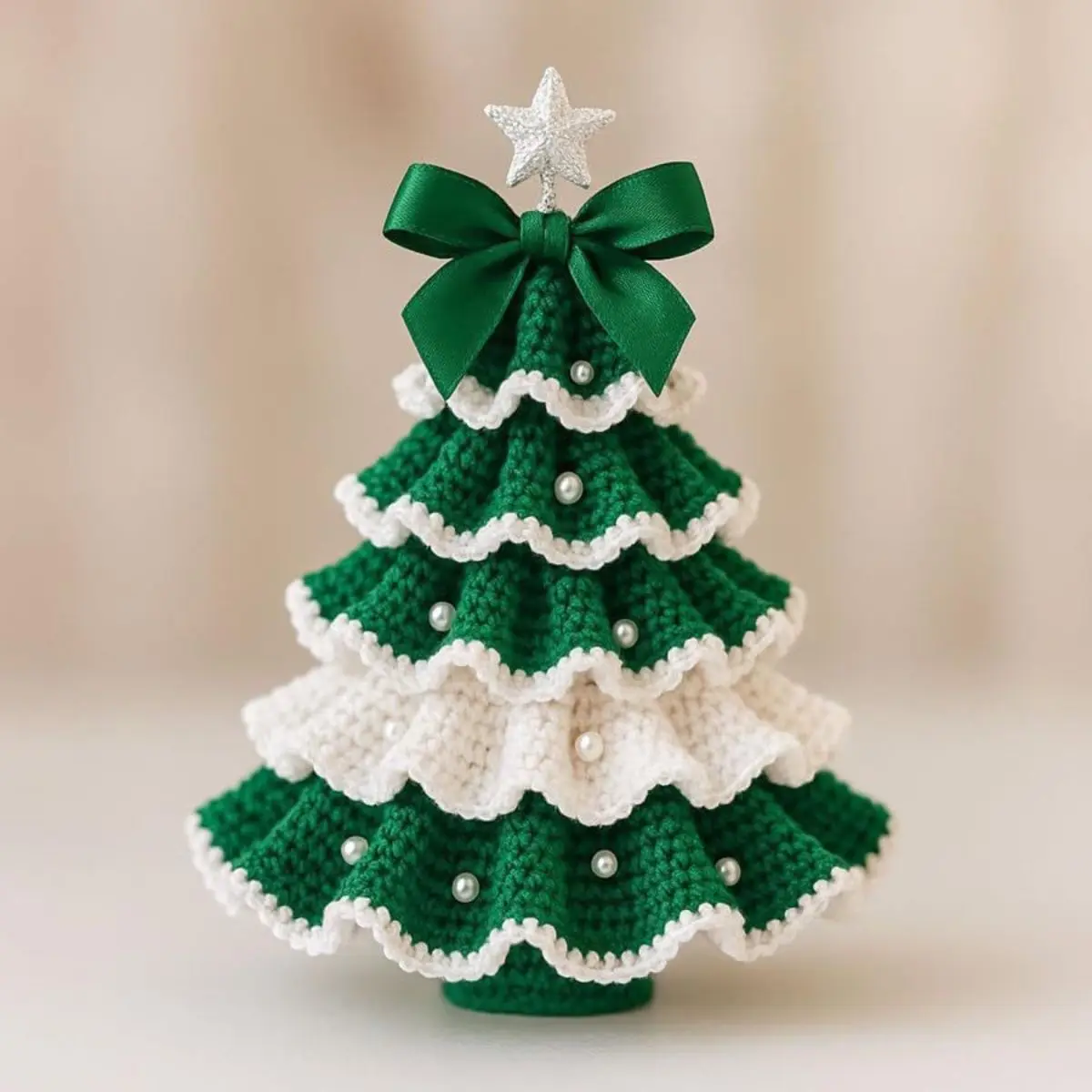 Crochet Christmas Tree Kit 3