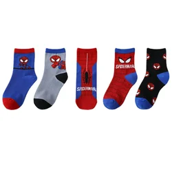 Chaussettes en coton peigné Pour Enfants de Socks1 12 ans, 5 paires, tendance 