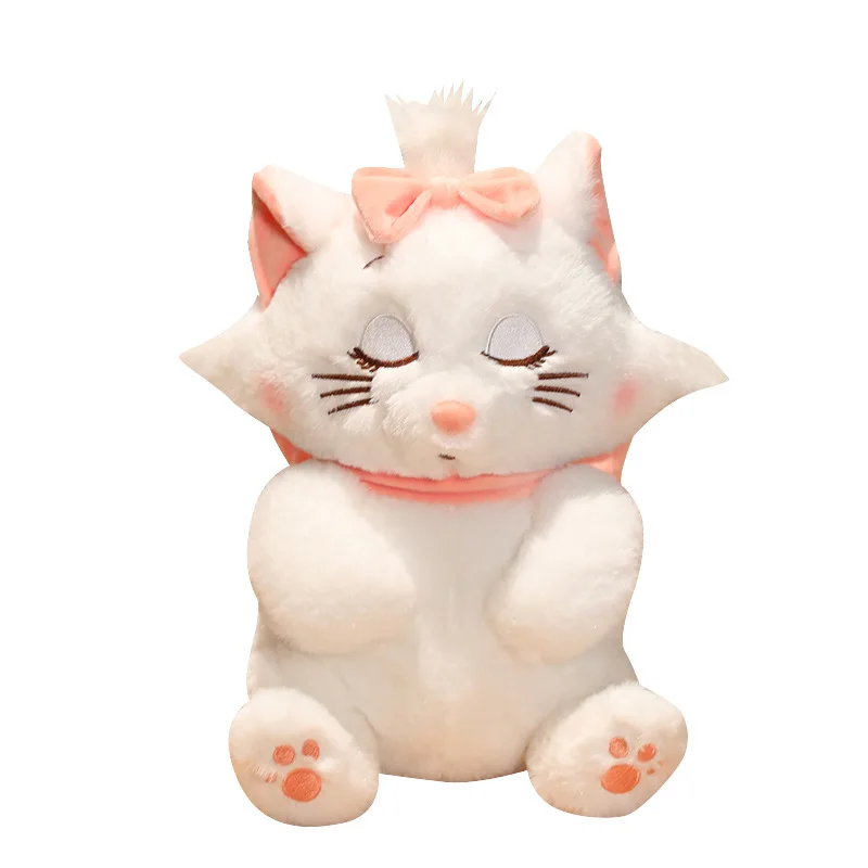thumbnail image 1 of Juguetes de peluche de gato Marie de dibujos animados lindos de Disney, muñecos de peluche suaves y lindos de Disney, almohada de animal para regalo de niños, 1 of 5
