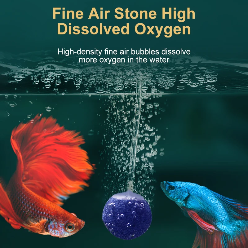 AQUASMITH Aquarium Air Pump Mute Mini Small Oxygenator Machine Home Small Fish Tank Power Saving High Dissolved Oxygen Pump
