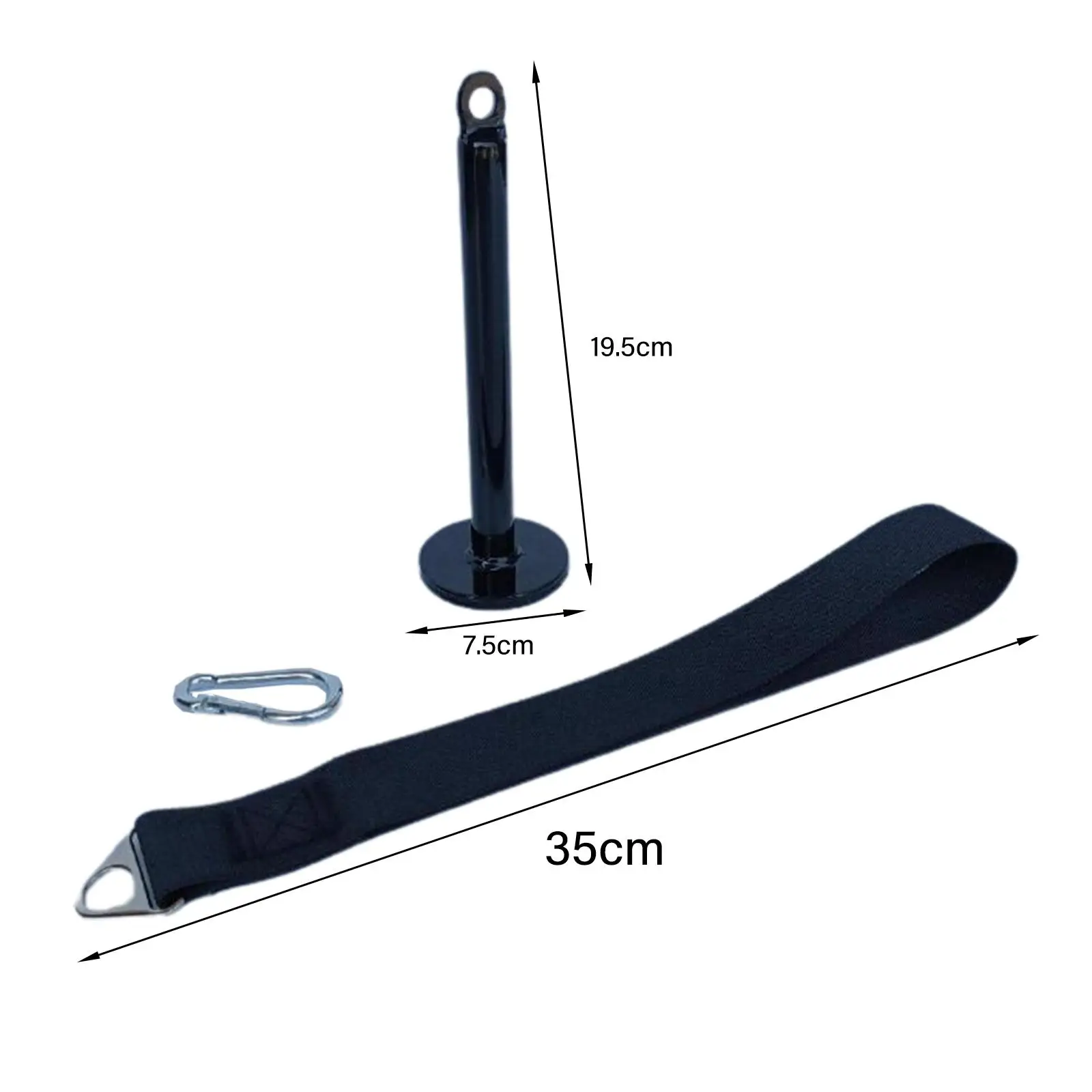 Arm Wrestling Training Strap Belt Heavy Duty Cable Machine Attachment