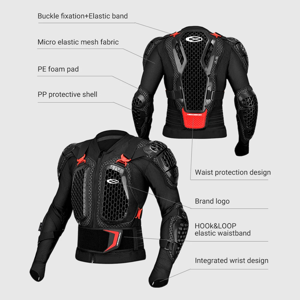 Enhanced Motorcycle Protective Armor Pants - Outdoor Motocross Riding Gear