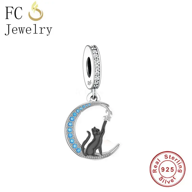925 Sterling Silver Devil's Eye Silver Beads Fit O... - Grandado