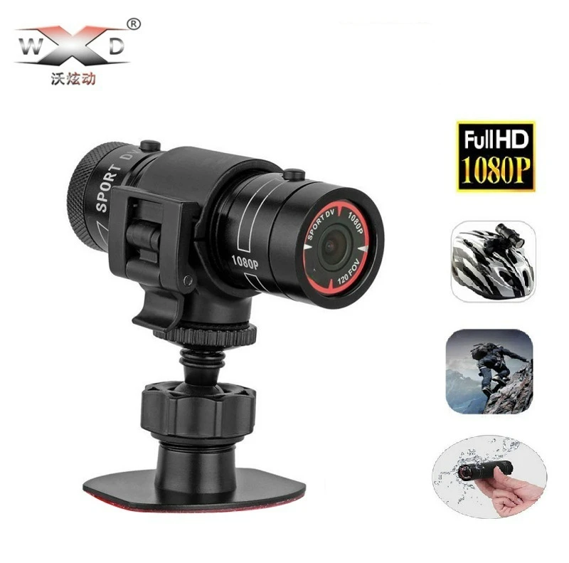 

Waterproof sports camera, riding helmet recorder
