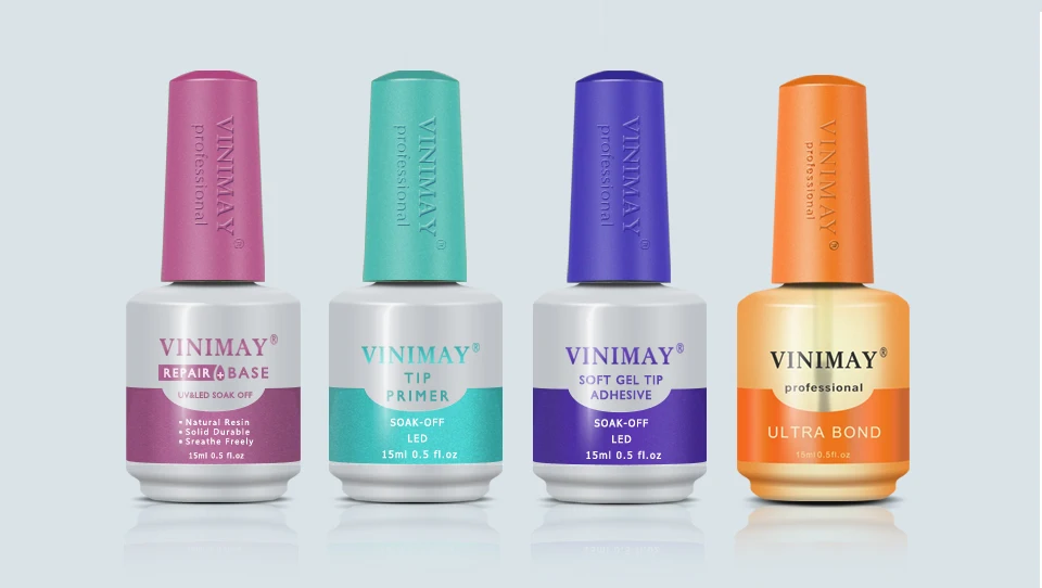 VINIMAY Base & Top Coat Gel Nail Polish