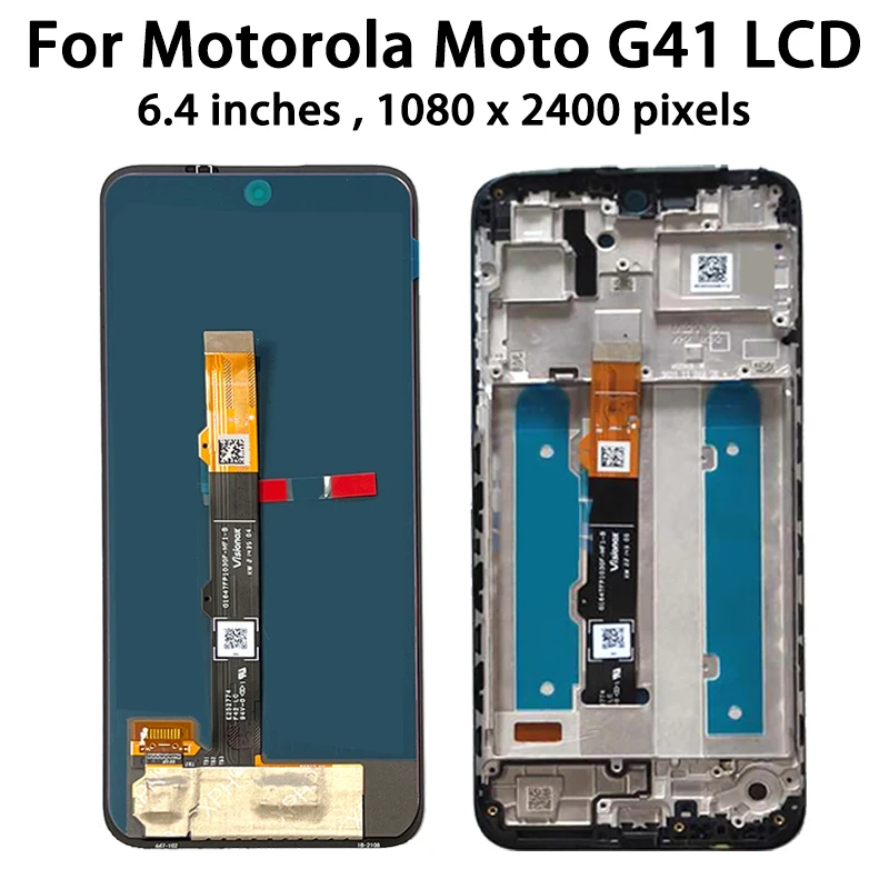 Original For Motorola Moto G31 XT2173-3 LCD Touch Screen Digitizer For Moto G41 XT2167-2 Display Touch For Moto G71 XT2169-1 LCD