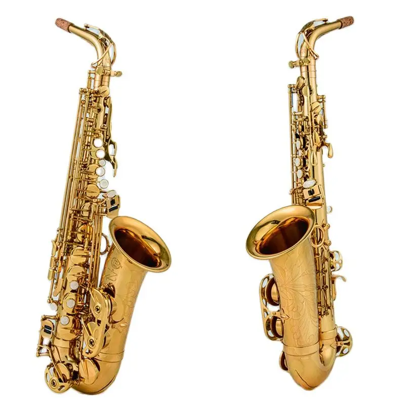 

Alto Saxophone Reference SAS-54 Antique Copper Plated E-flat Professional Musical Instrument With Mouthpiece Reed Neck Free Shi