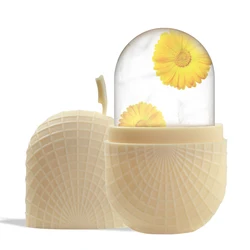 Chilled Beauty Enhancer: Reusable Silicone Ice Roller (Skin)