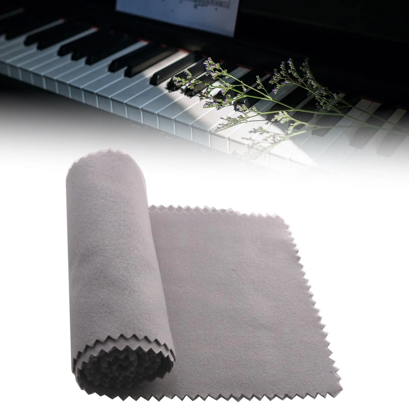 Piano Keyboard Cover for Piano Cleaning Care Dustproof for 88 Keys Electronic Keyboard Digital Grand Electric