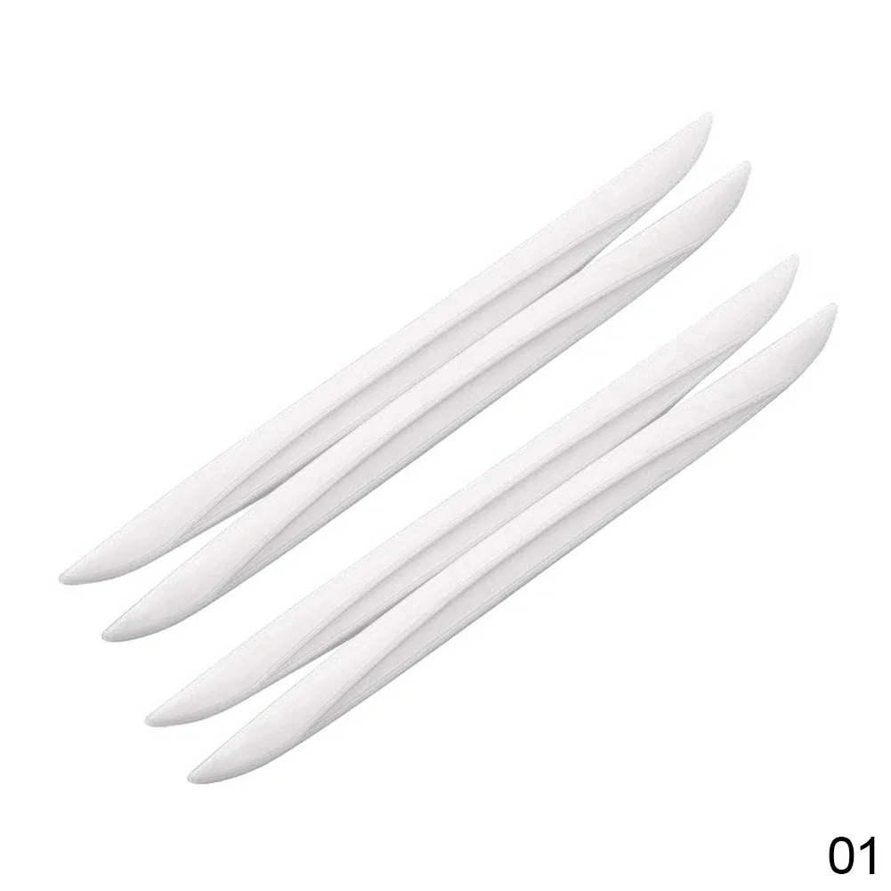 Universal Car Protection Set: Scrape Guards & Door Edge Protectors - 4 Piece Kit