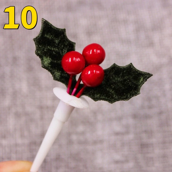 Festive Christmas Cupcake and Cake Decoration Set - Holiday-Themed Toppers, Bows, and Bells