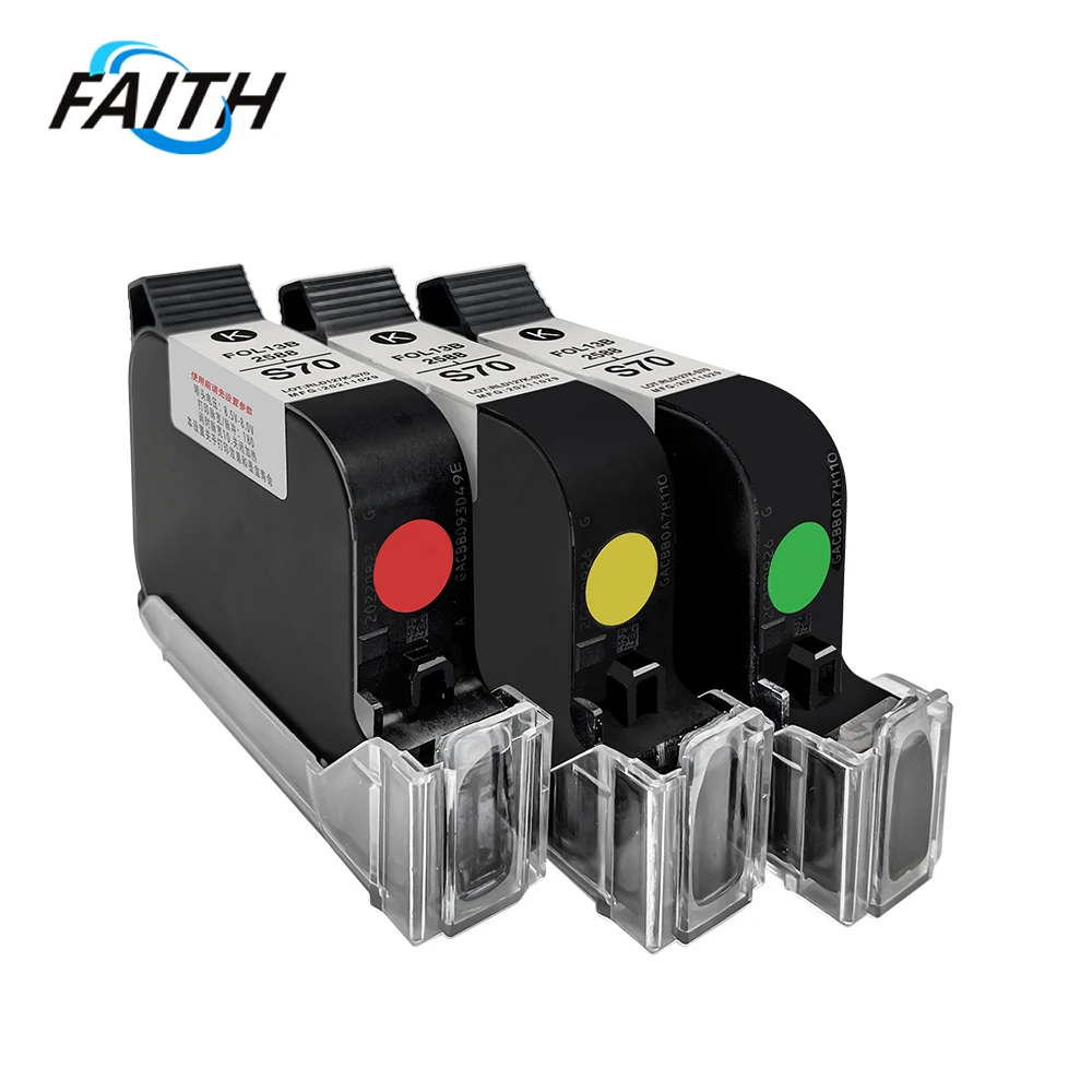 Cartucho de Tinta Faith-fast Dry Inkjet Printer S70 600dpi 2588 127 mm - Imagem 6