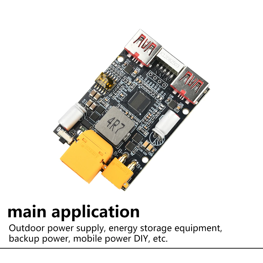 100W Schnelllade-Modul für Lithium-Batterie 2-7S Powerbank-Motherboard für LiFePO4 Lithium-Batterie Outdoor-Stromversorgung – Detail 10