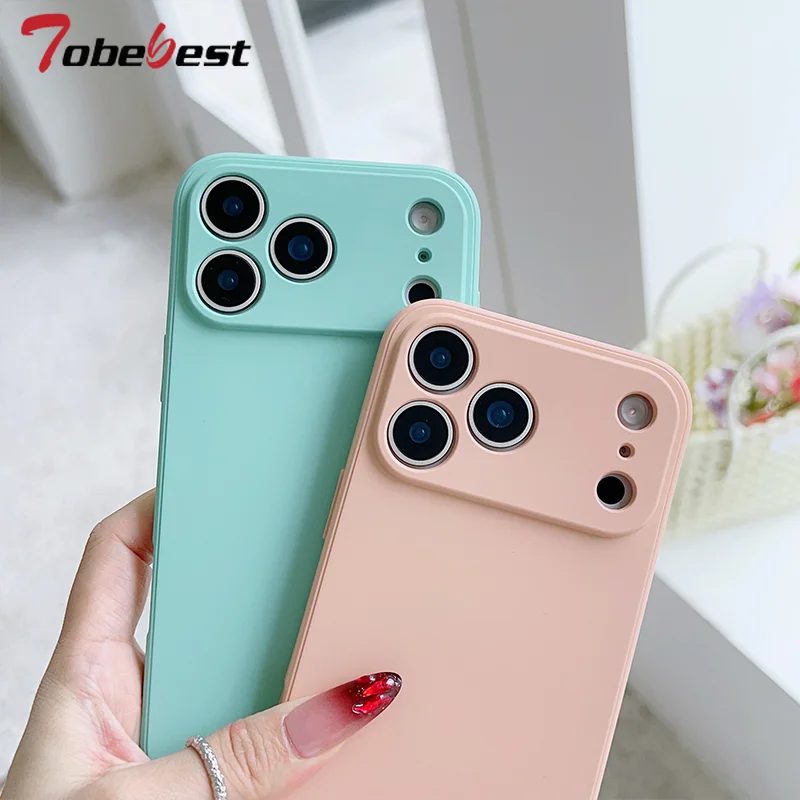 Liquid Silicone Protective Soft TPU Back Cover Case
