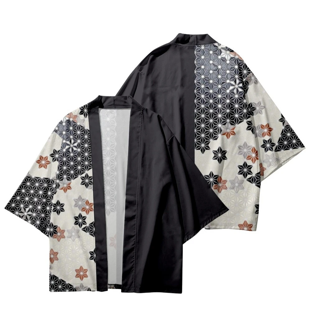 Summer Japanese Traditional Clothing Japanese Kimono Women's Fashion Loose Kimono Casual Comfort Loose Print japanese kimono clothes