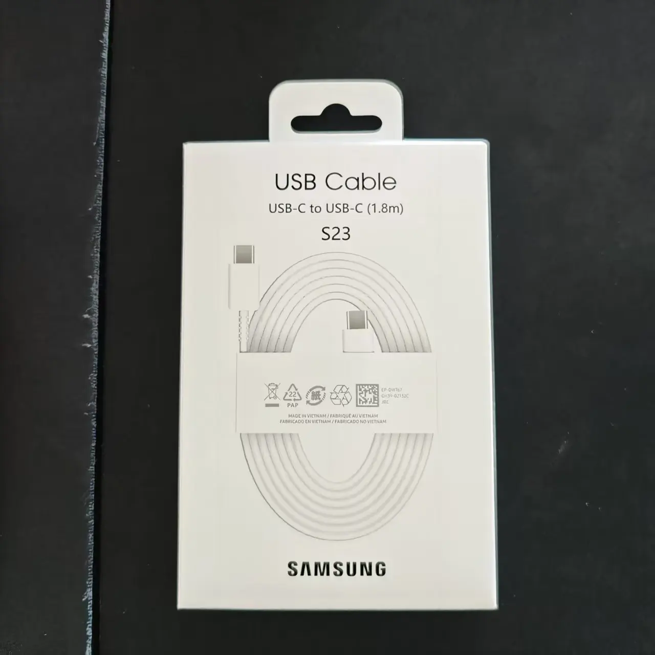 รูปสินค้า สายชาร์จซี 1.8 เมตร ชาร์จเร็ว 3A สำหรับ Samsung Galaxy S23/S22/S21/S20/S20 Plus Ultra