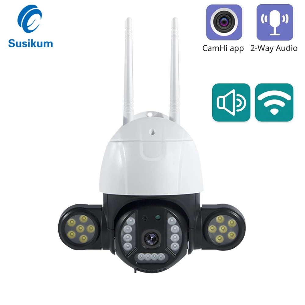 

Camhi WIFI IP Camera Outdoor 4MP Speed Dome Auto Tracking Security Protection Wireless Waterproof CCTV Camera