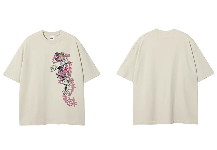 Anime Devil Graphic Print T-Shirt Seba440471da747f7a1e9cd8671cd361de