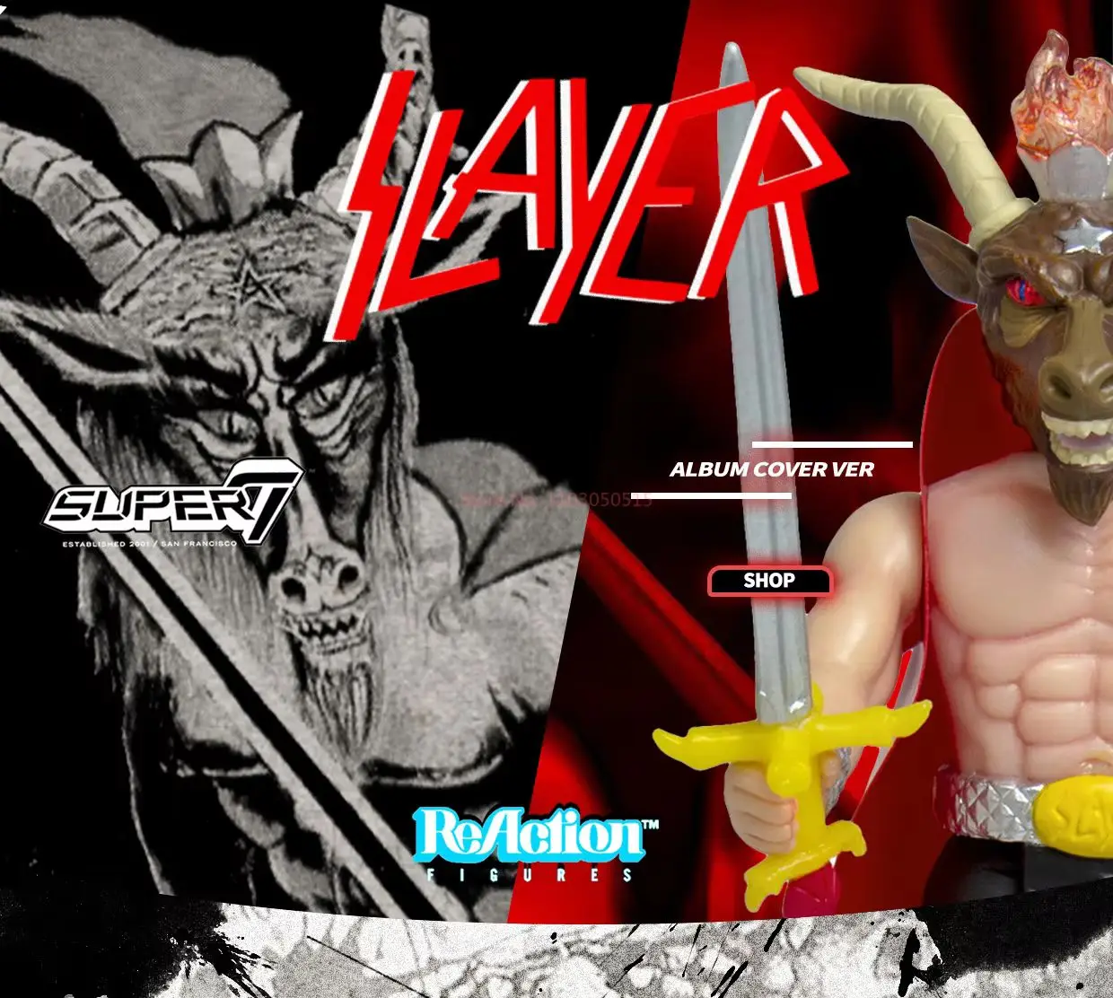 Slayer ReAction Figures - Minotaur (Reign In Blood