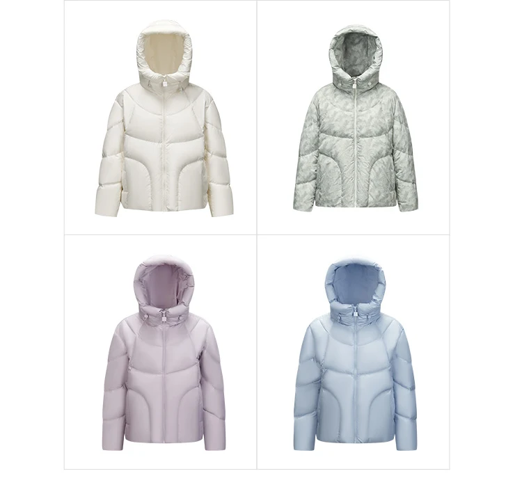Down Jacket Women Mid-Length Waterproof and Warm Winter Oversize Hooded Versatile Coat