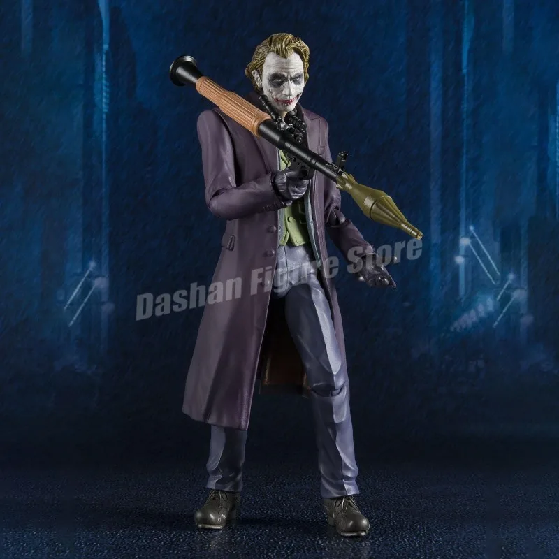 Shf-ジョーカーダークナイトアクションフィギュア、PVC