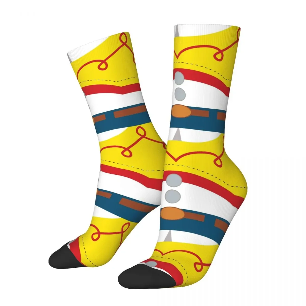 

Casual Toy Cowgirl Jessie Soccer Crew Socks Accessories All Season Super Soft Socks Suprise Gift for Women Girl
