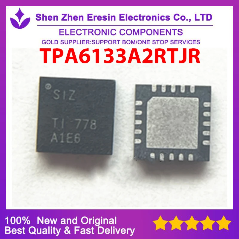 

Free shipping 1PCS/LOT TPA6133A2RTJR QFN New and original