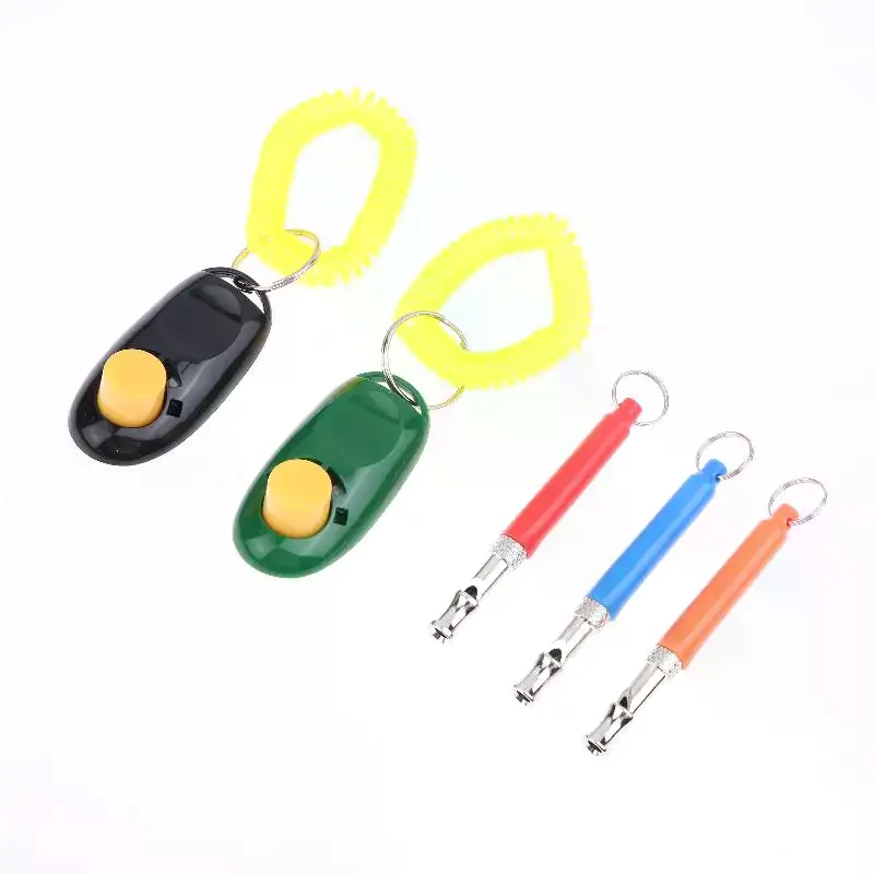 1Pcs Ultrasonic Dog Training Whistle - Adjustable Silent Stop Barking Control Tool With Rope Pets Discipline Supplies Flute