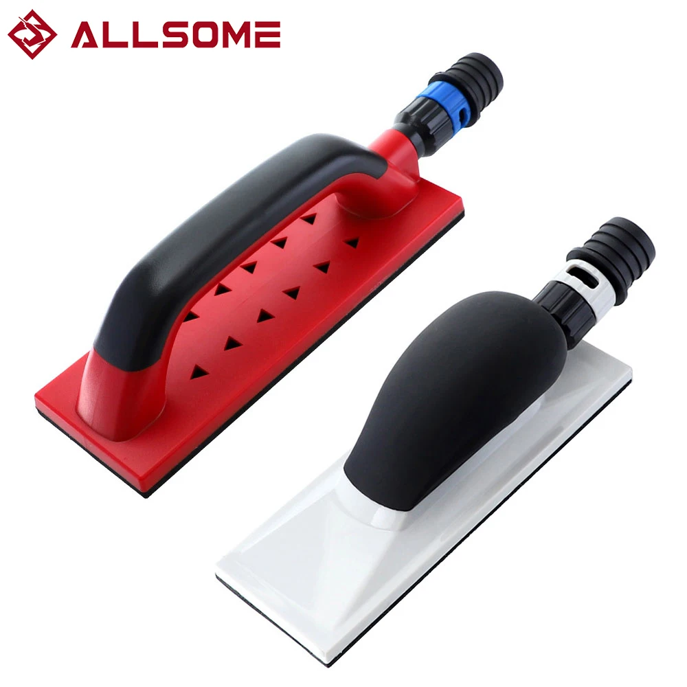 Sanding Block Dust Extraction Grinding Block Allsome Tools Ht2809