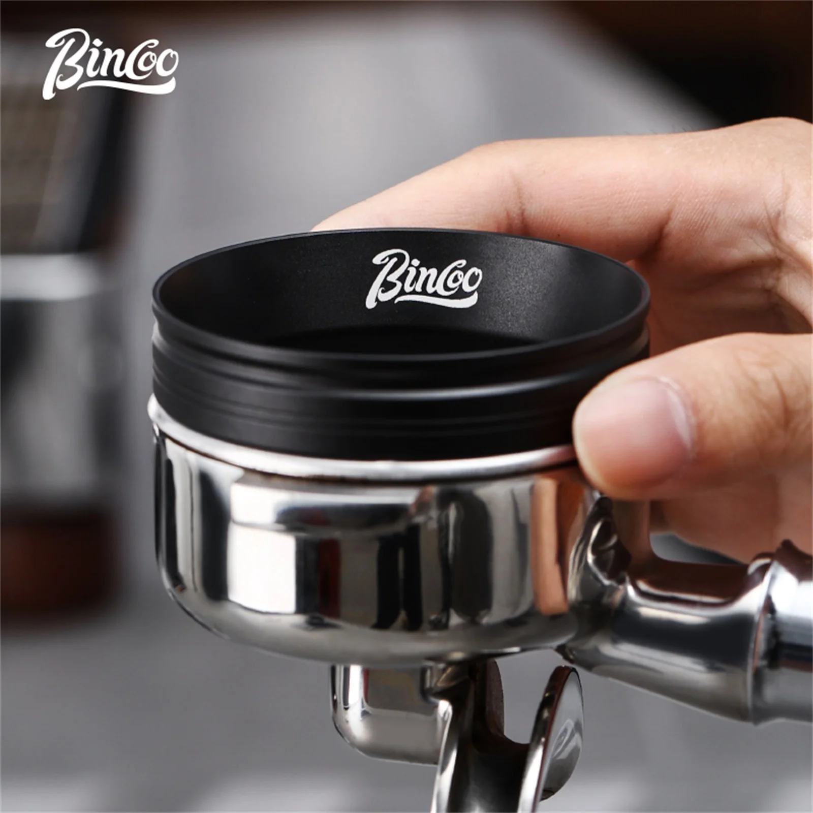 حلقة توزيع القهوة من BINCOO مقاس 51 مم و58 مم، تصم...