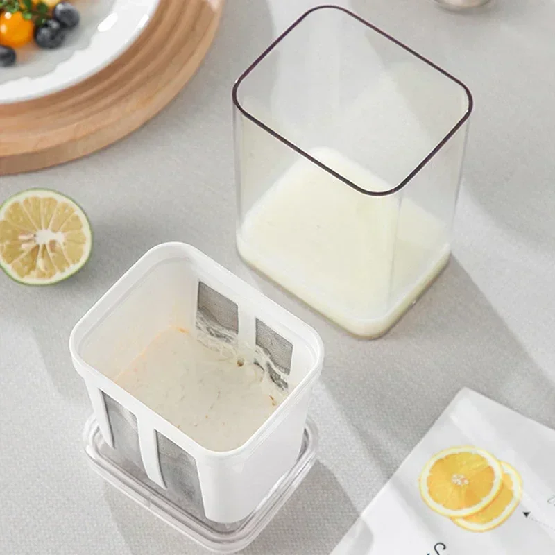2025 Hot Yogurt Filter Food Strainer Screen Cold Extraction Whey Separation Tools Cheese Moisture Seperator