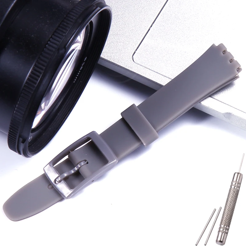 Colorful Silicone Sport Strap Bracelet - 12mm Wristband Replacement
