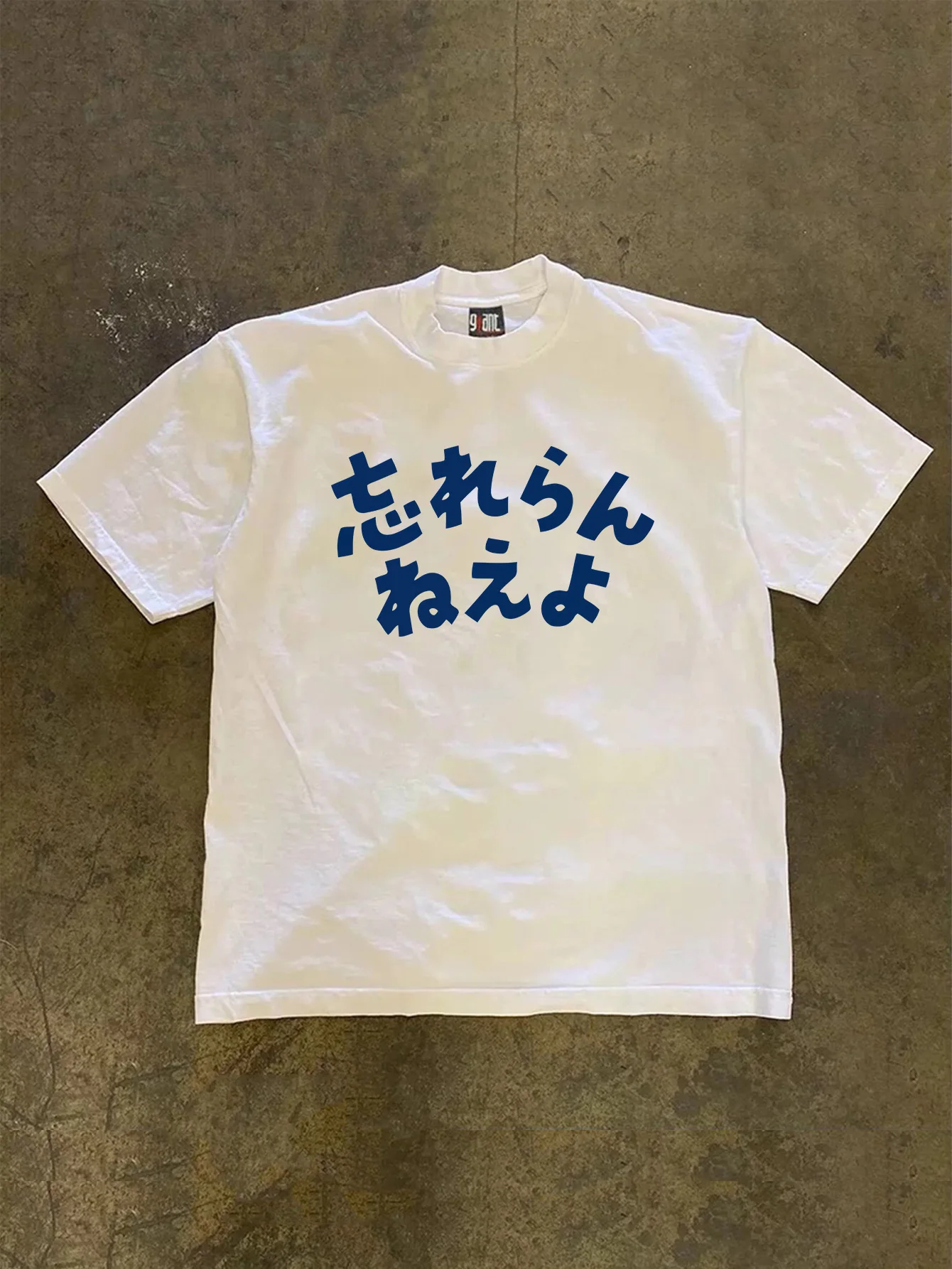 Summer Casual Short Sleeve T-Shirt Vibrant Blue Cartoon Graphic Print Cotton Regular Fit Round Neck Breathable Loose Unisex Tee 1