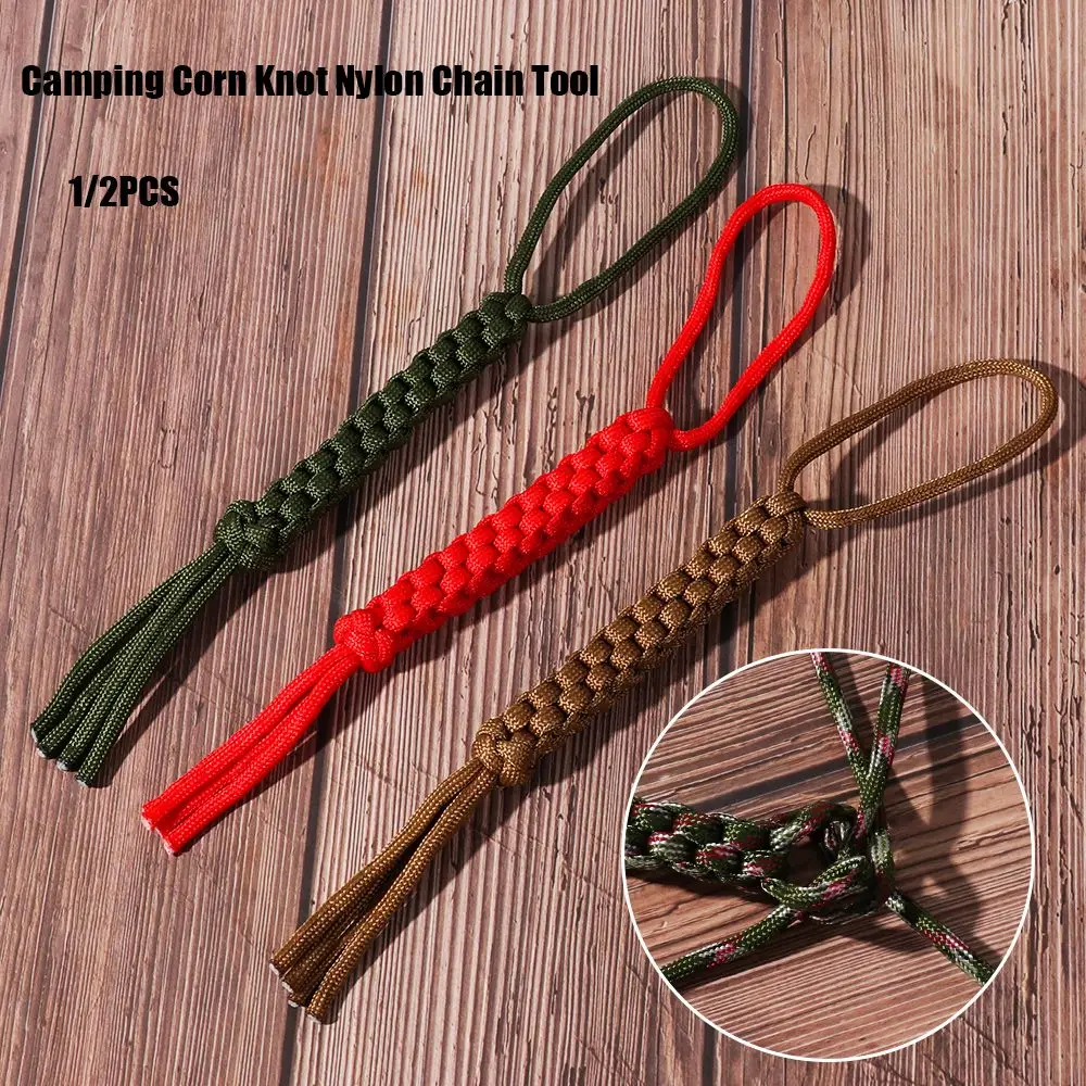 1/2 шт., нейлоновая походная цепочка-кукуруза