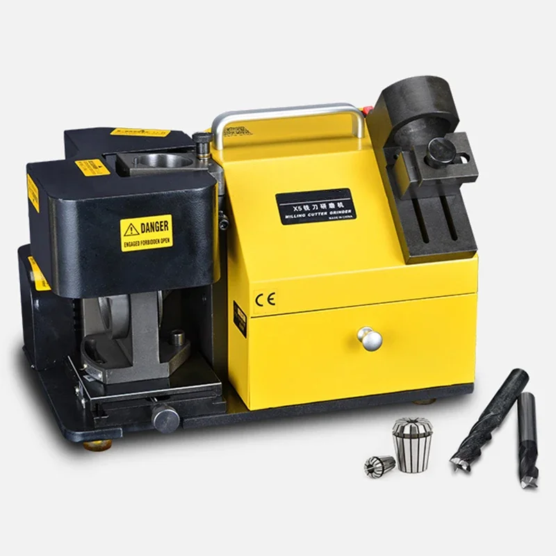 

Multi-flute Milling Cutter Grinding Machine Face Resharpening Semi-automatic Grinding Machine MR-X5