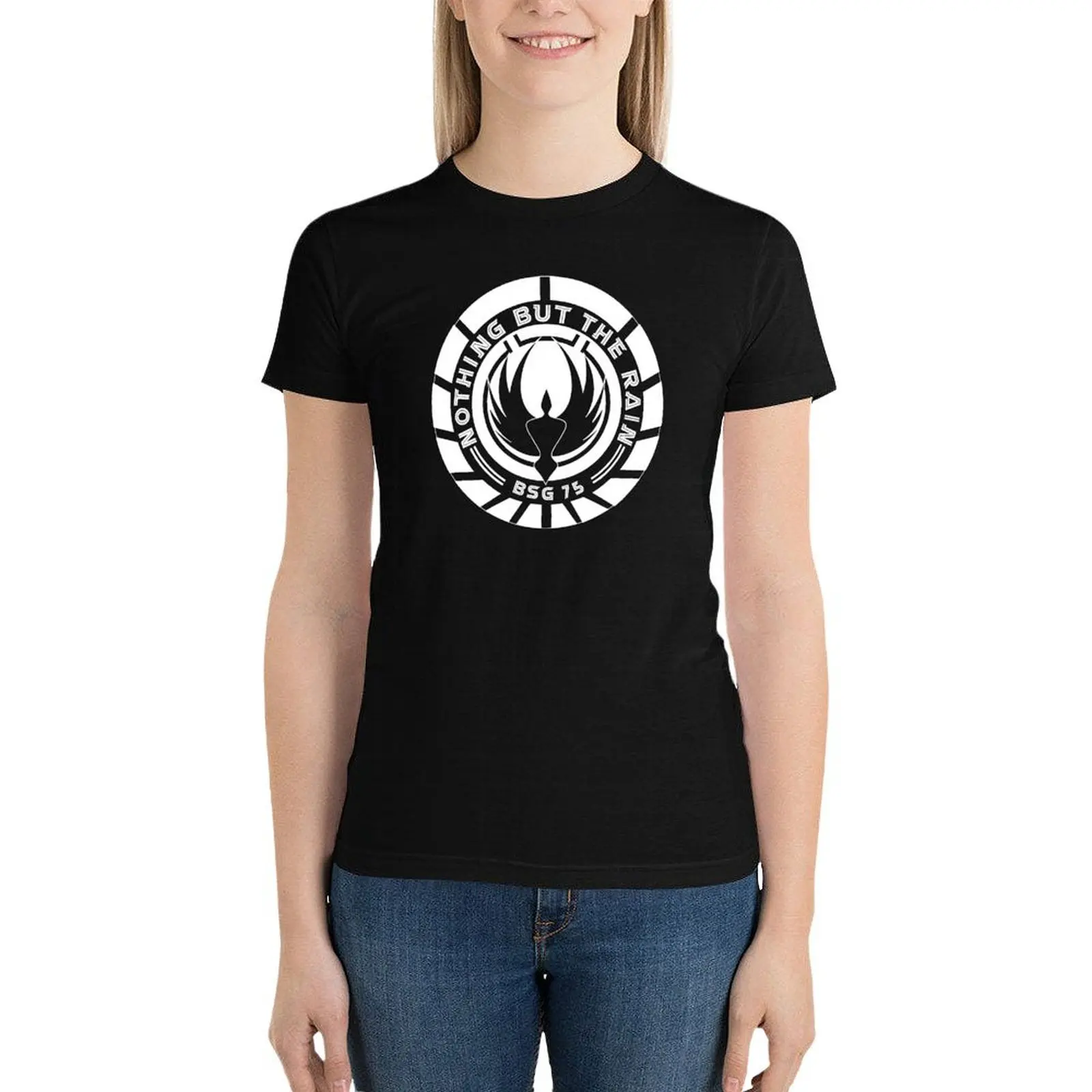 

Nothing But the Rain T-Shirt tops female aesthetic clothes workout shirts for Women