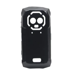 Durable Soft TPU Phone Case - Black Transparent Protective Shell for Armor Mini 20T Pro (Black)