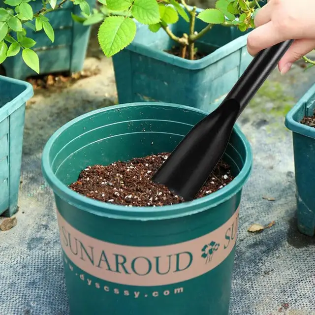 Kis Kerti Lapát Rozsdamentes Acél, Egyrészes Kézműves Multifunkcionális Háztartási Üzem Bonsai Szerszámok Ásni Gyomnövény - Image 2