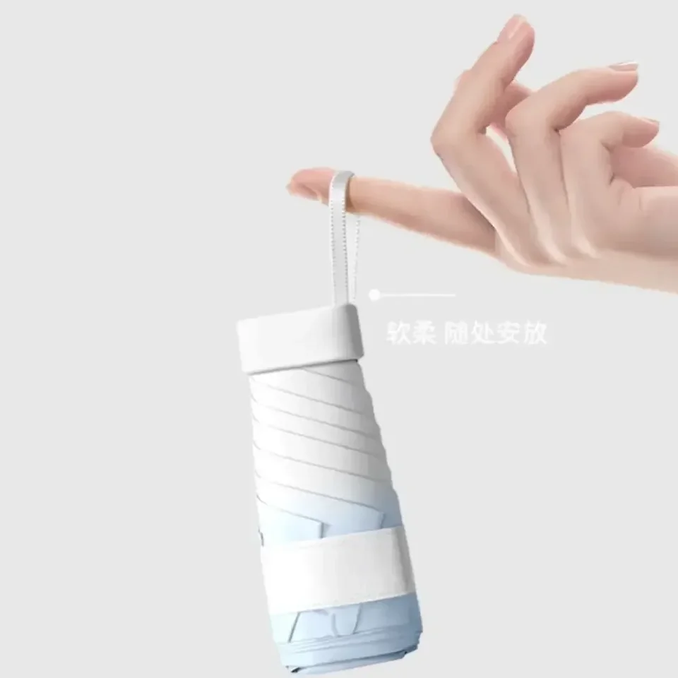 Portable Mini Sun and Rain Umbrella