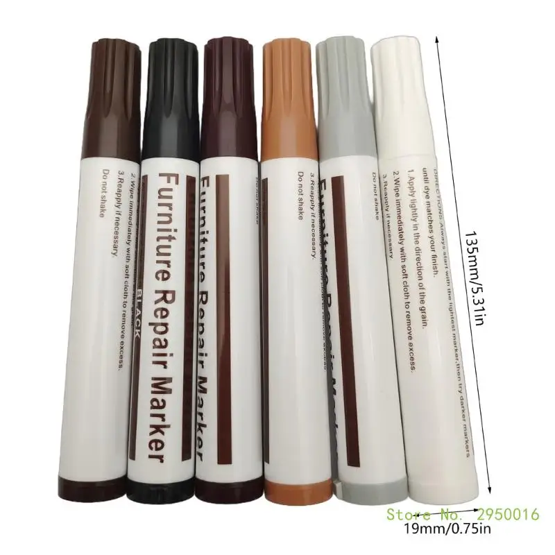 Furniture Repair Marker Furniture Marker Touch Up, Scratch Repair for Wood Floors Table Door