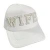 Wedding Baseball Cap Pearl TRIBE Bride MR Wedding Decoration Bridesmaid Gift Team Bachelor Party Photo Props Letter Wedding Day 5