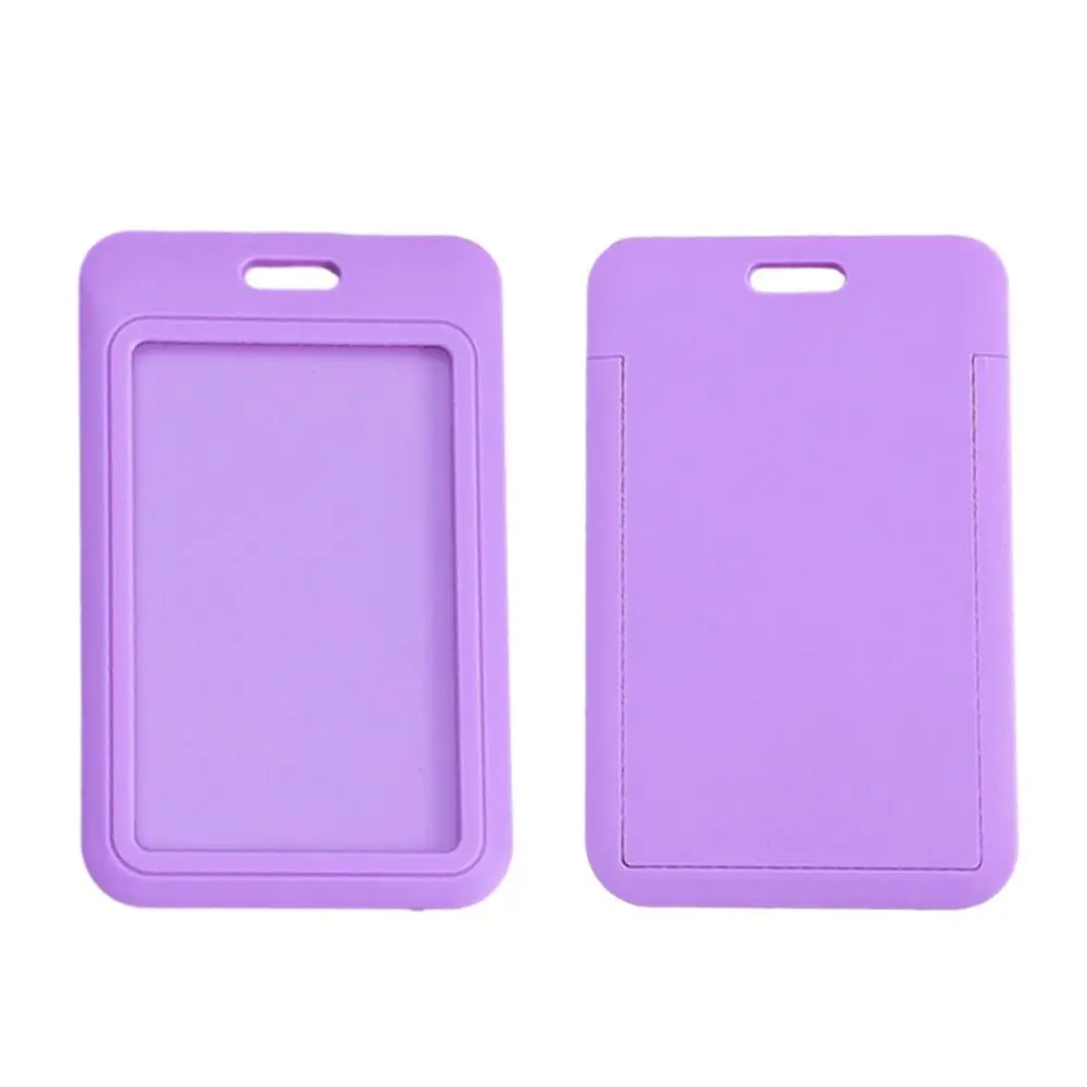 Minimalist Plastic Card Holder - Sleek Card Sleeve for Business, Credit, ID & Student Cards