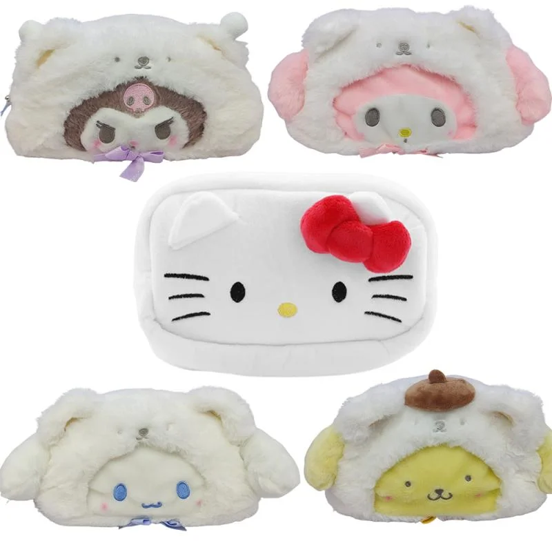 Hello Kitty Melody Kuromi Cinnamoroll Pencil Case - Temu