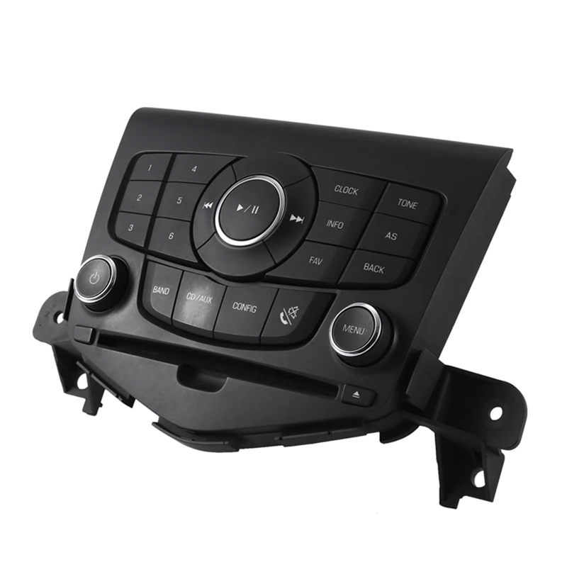 Car Central Multimedia CD Player Control Switch Panel For Chevrolet Cruze 2012-2015 Radio Control Button Switch Replacement