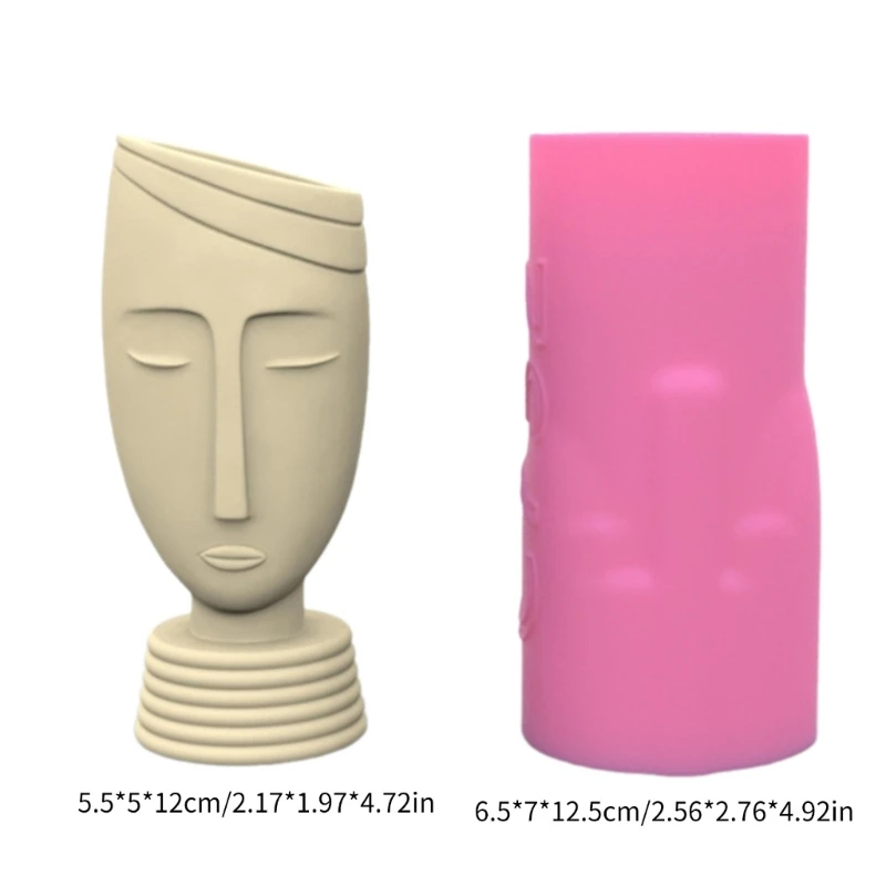 Creative Succulent Planter Silicone Mould for Making Flowerpot Vases Decoration