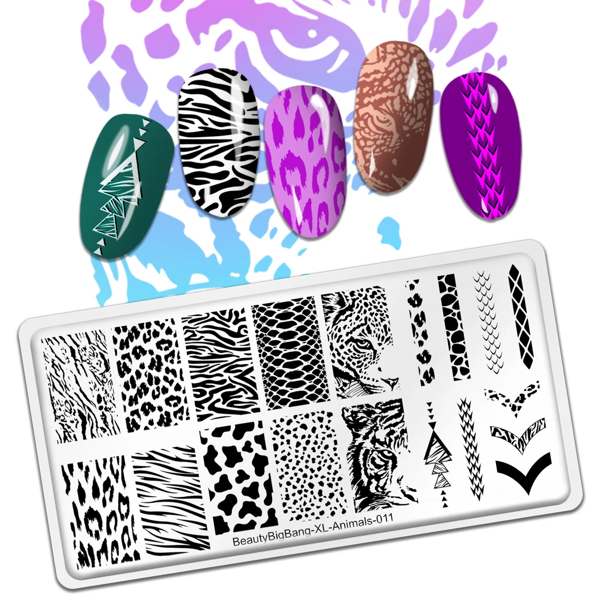 BeautyBigBang Animal Nail Stamping Plates