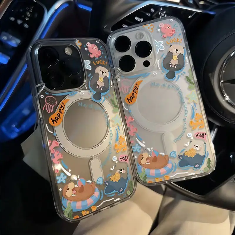 Underwater World Cute& Octopus Coral Phone Case Cover