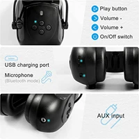 Bluetooth Noise Reduction Earmuffs Wireless Hearing Protection